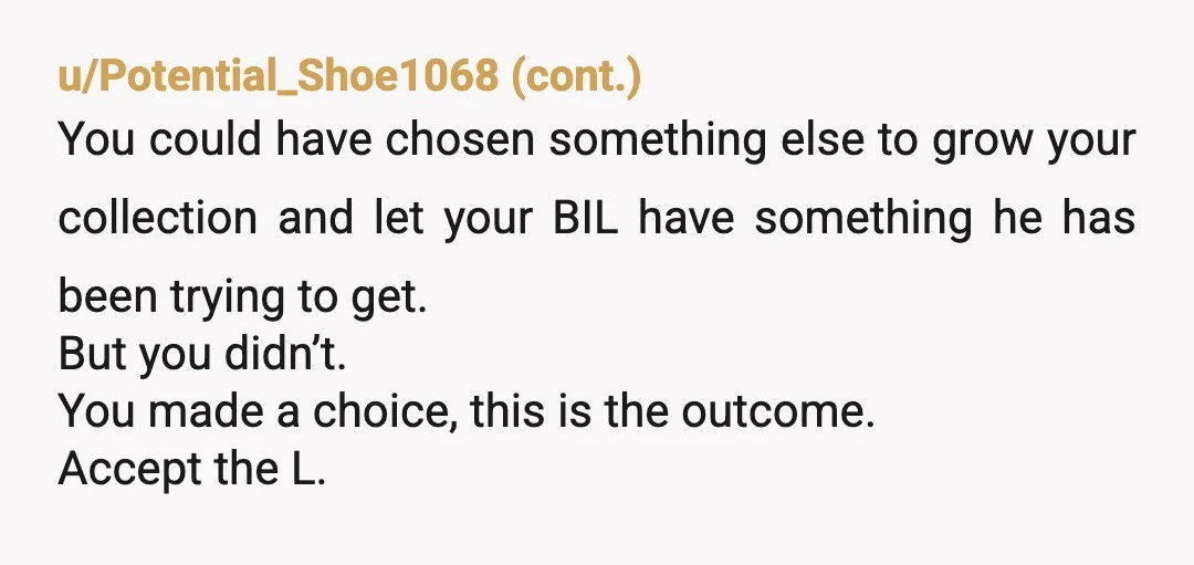 u/is_it_worth_itt
NTA.
What a self centered entitled BIL you have.