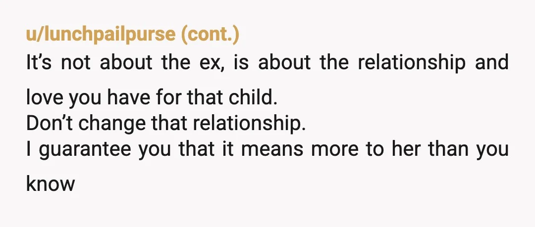 u/tinyd71 NTJ. Being a jerk would be ending a relationship with someone you promised to be around for, because it made someone else insecure. It sounds like your priority is...