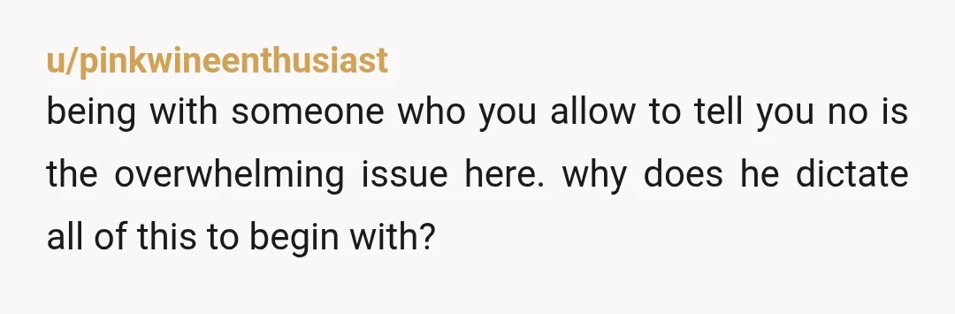 u/Druid-Flowers1
Nta, but why does your partner need to travel at all, a staycation might be just what your partner needs.