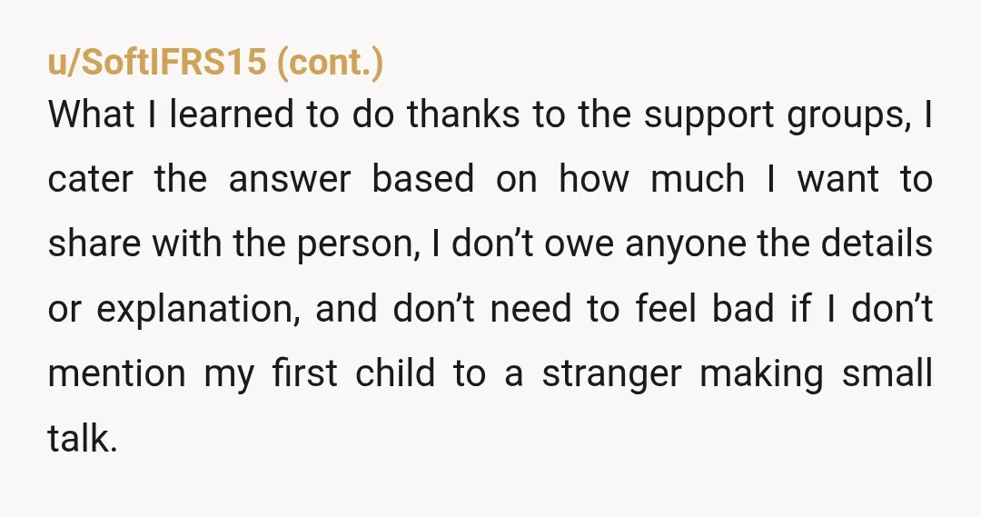 u/ShannaraRose NTA, but the person who jumped to this assumption and started gossiping certainly is. You hesitated because you needed time to process the question and decide how you felt...