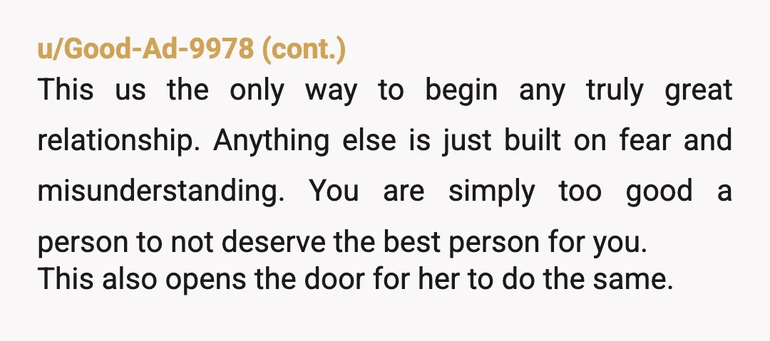 u/I_Drive_a_shitbox You ask her "hey, i really like you and id like to talk with you about something im insecure about if thats okay?" Then you tell her what you...