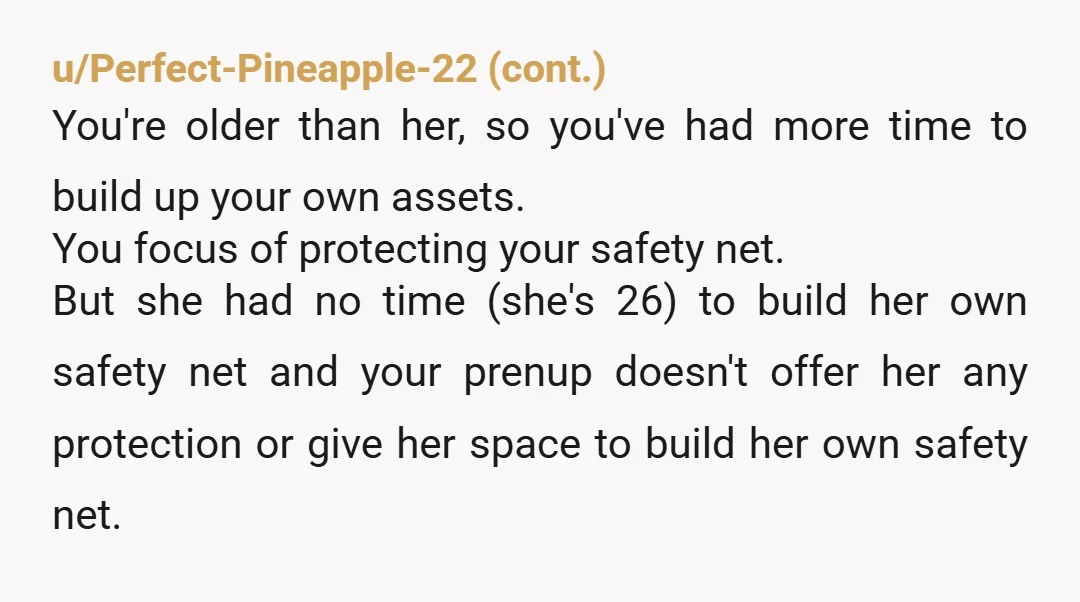 That way she feels like she is living in her own home instead of a guest at yours. You don't have to buy a new home on your dime for...