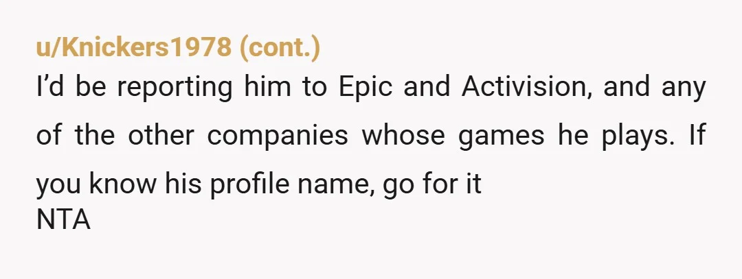 u/Deadpan_Poker_
NTA. This is not a man.
This is a child who will ruin your life with selfishness.