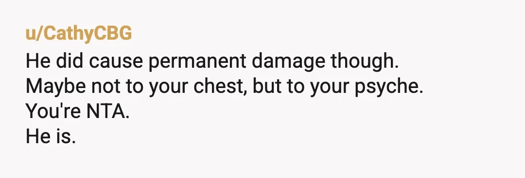 u/JollyJeanGiant83 Sure men have needs. They need to not abuse people. Other people need to not be abused. We all have needs. If what he wanted was an orgasm he...