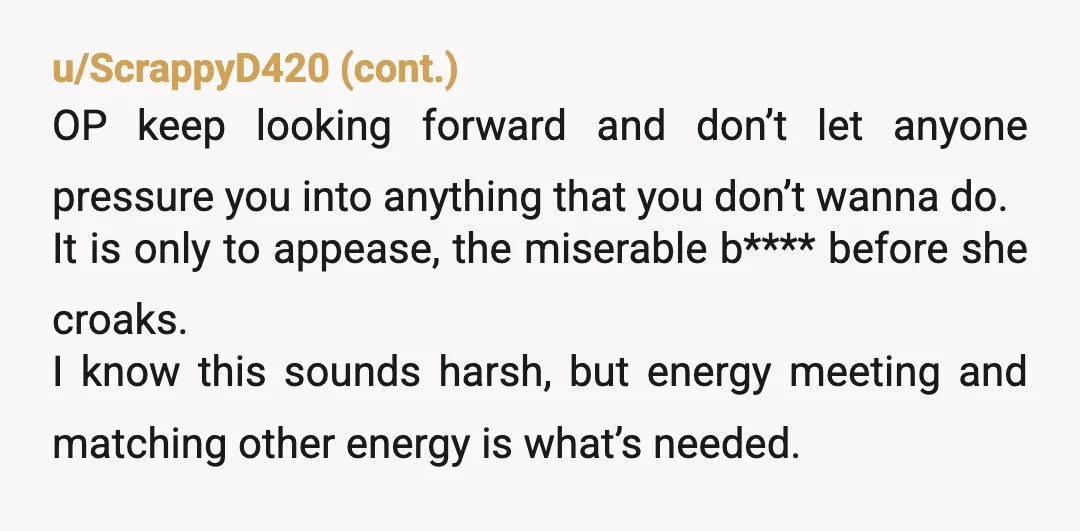u/Wakemeup3000 NTA. Your choice of no contact has worked out perfectly for you. Its enabled you to have a full life without carrying the load other people choose to put...