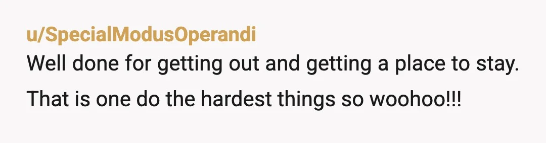 u/Your_Opheliac Going back would be detrimental to any personal growth or opportunities for you. If you can, get your GED and look into trade schools - focus on yourself. A...