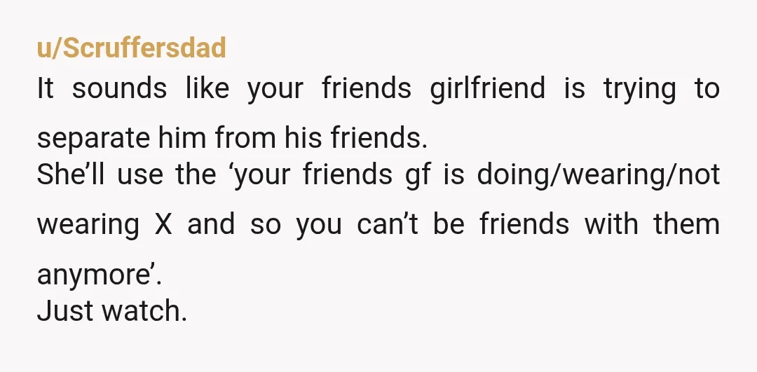 u/HeartOfStown
NTA. "Lily's" jealousy/insecurities are not your girlfriend's problem, end of story.