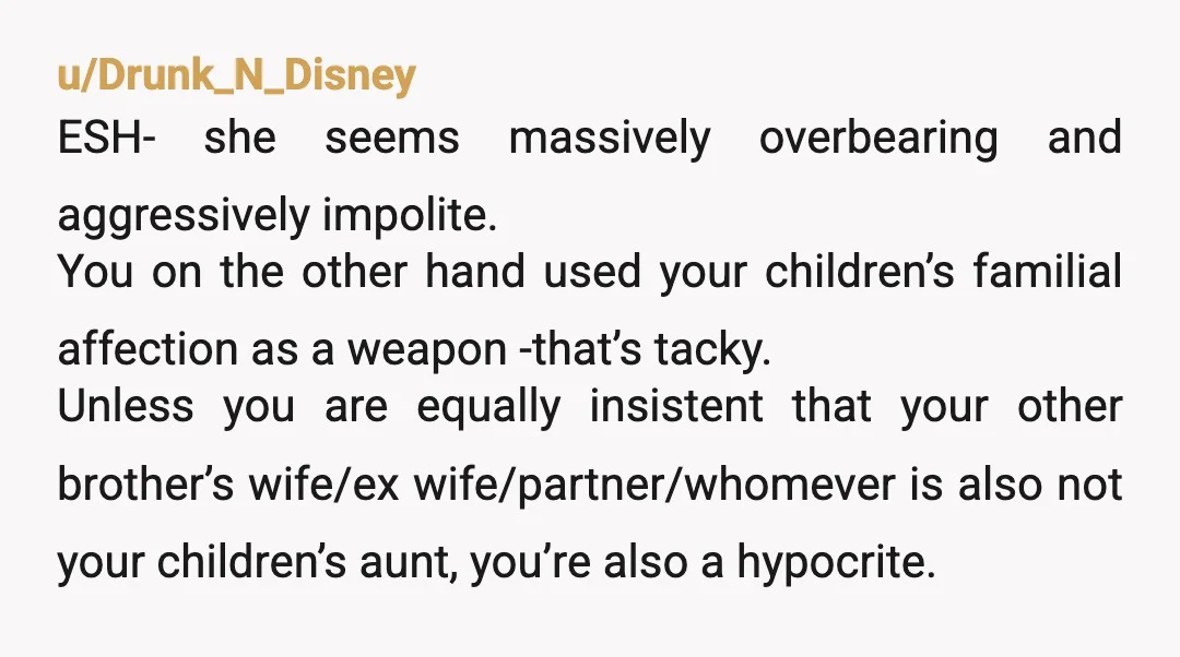 u/Devillitta NTA, you get to pick who your kids are around, and sounds like you made the right call but maybe you could have communicated that a little better instead...