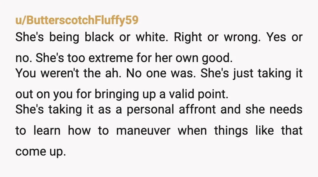 u/Sensitive-Club-6427 NTA You were being both loving and ethical. Your gf absolutely should not be stealing artwork. How she responds to you being honest, loving and ethical is not your...