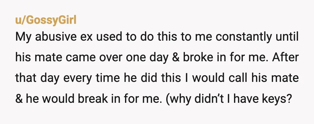 u/MystressSeraph NOR I wouldn't do that to a room-mate or _friend_ let alone someone I claimed to love. Then again, I wouldn't _take_ that from any of the above either....