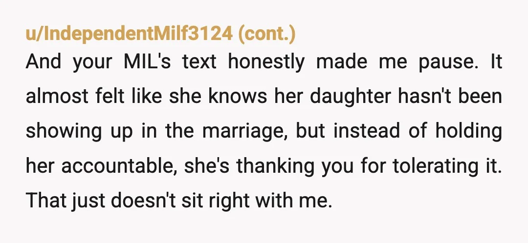 u/Certain_Horror4025
Go get a legal separation before a divorce. But make her leave. And you keep the kids.