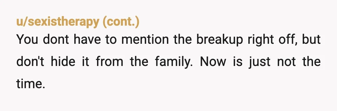 u/Fionnua I'm so sorry this happened to you. And I hope you can remember that the breakup, and the death, are separate events. It is valid for you to break...