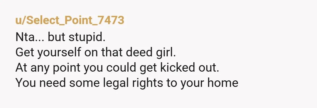 u/NYCStoryteller NTA. At this point, I'd break it off with him, and tell him that he's on his own for renovations and the full mortgage, too. You can't build a...