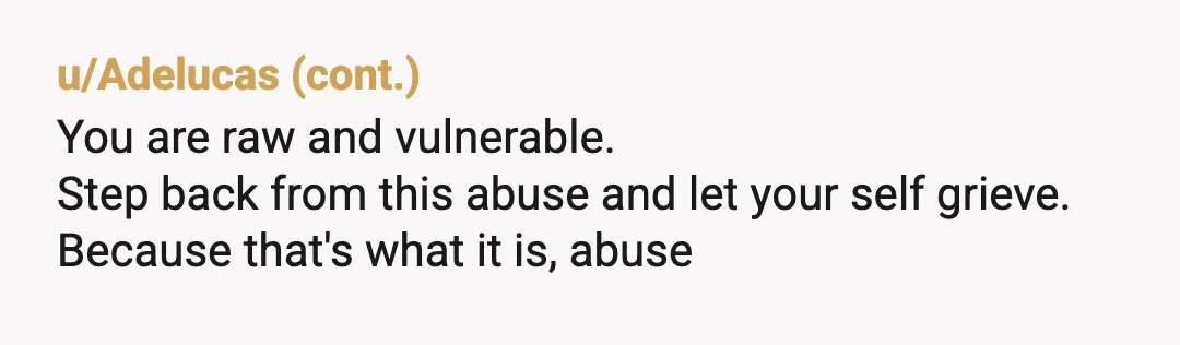 u/IchiroTheCat NTA. Boundaries. “Dad, I can only give you one day a week. I will be there Xday at T time. I can stay until time.” (adjust as needed). Then...