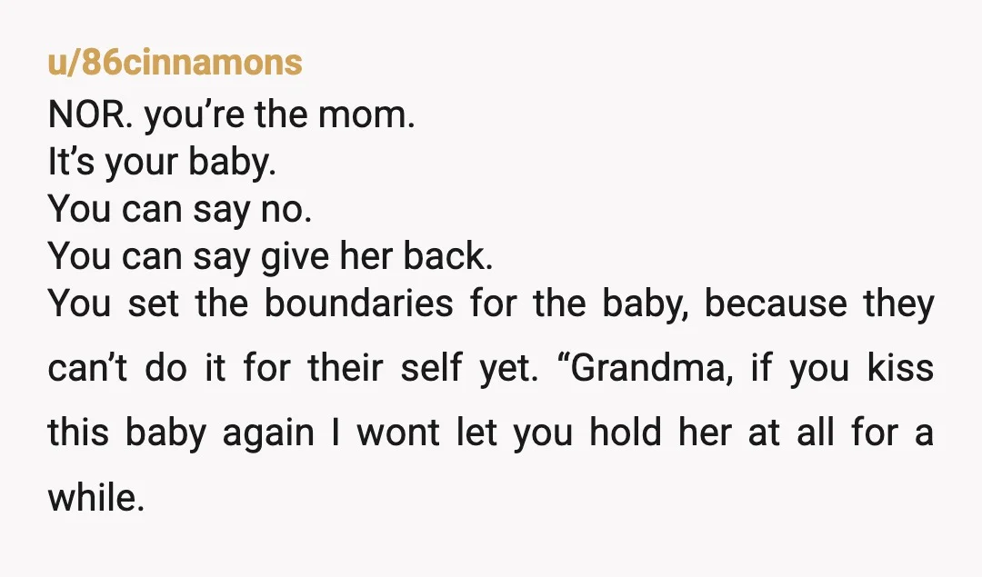 u/-aqueoustransmission “Nothing but helpful” yet she constantly pushes your boundaries and stresses you out…. Why are they like this!!! You’re not hard on her, you’re trying to enforce boundaries that...