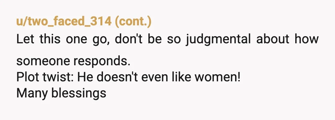 u/Alarmed-Macaroon9506
Depends on the industry, how much networking benefits her position.
