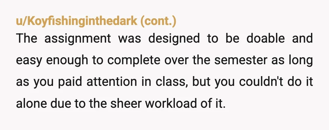 u/Djerrid You had a dream, which was not all a dream. Their bright hope was extinguish'd, and their stares, Did wander darkling in the eternal classroom, Rayless, and pathless, and...