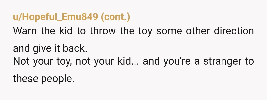 u/Fit-Calligrapher4337 You are not the jerk, the people who think that you are the jerk for this are probably just the exact parents you argued with at fireworks. The ones...
