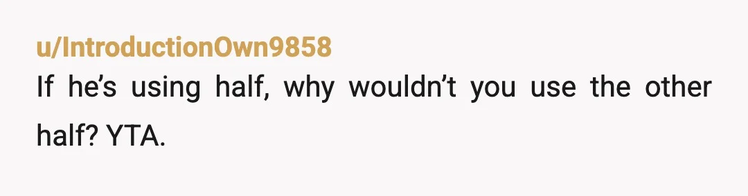 u/Old-Television-4822 YTA, it may mean little to you but it really does mean something to him please don't take that away from him. You two are adults I am sure...