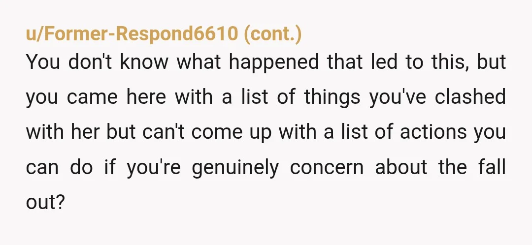 u/BeholdTheseComics Odds are she thinks you're an AH for something you said/did at the wedding rather than something about the planning of it Otherwise I think she would have started...