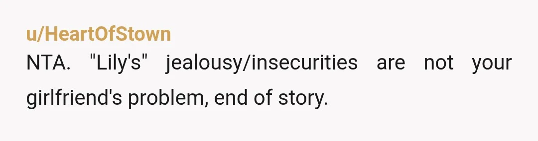 u/Alive_Staff5046
Your girlfriend sounds adorable, like my wife of 51 years, tell her not to change.