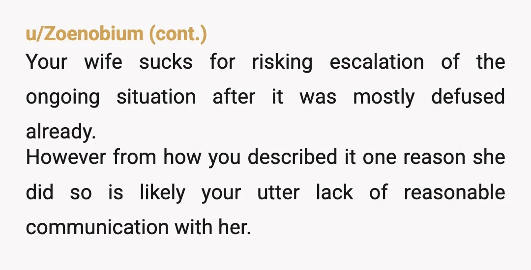 u/Existing_Fact_3962 ESH I had to google what a “white ribbon ambassador” was, so my understanding may be off, but you could have stayed directly uninvolved in the domestic violence situation....