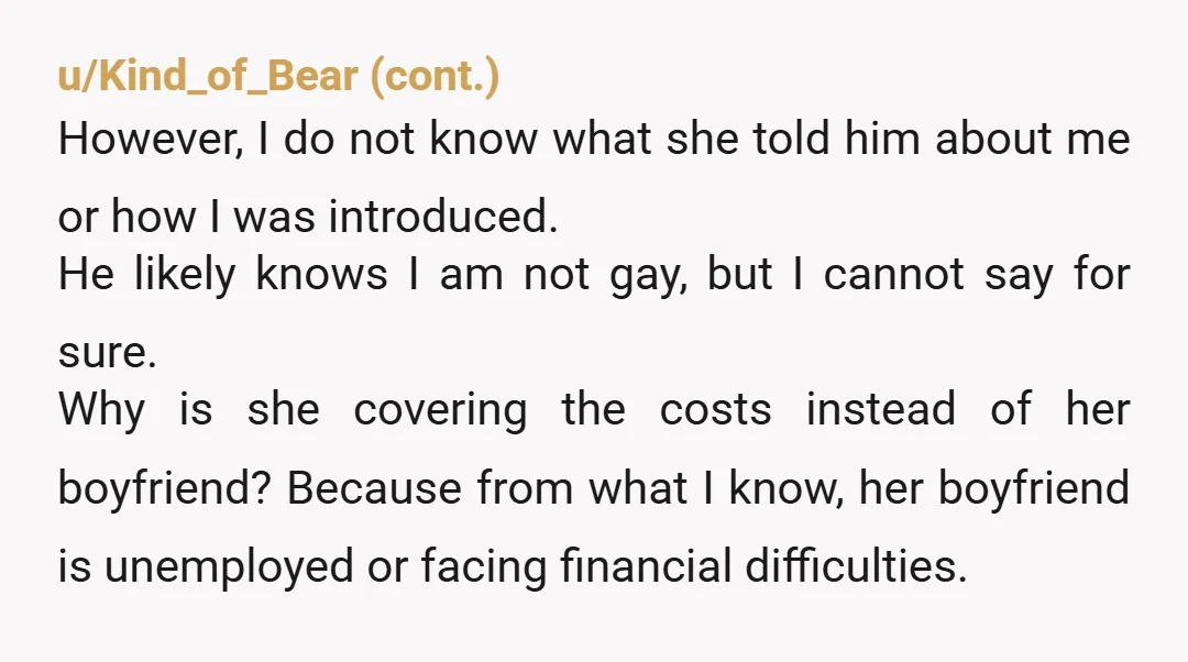 u/VinVenture87 It’s hilarious to me that she thinks even though you can’t afford a vacation for yourself, that you would be willing to pay for hers. What a dumbass. NTAAAAA...