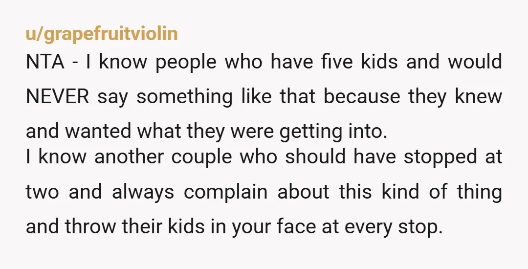 u/rationalboundaries NTA But you need to consider your brother's bullshit in terms of the future. He's going to make everything you're able to do for your kids (college funds, cars,...