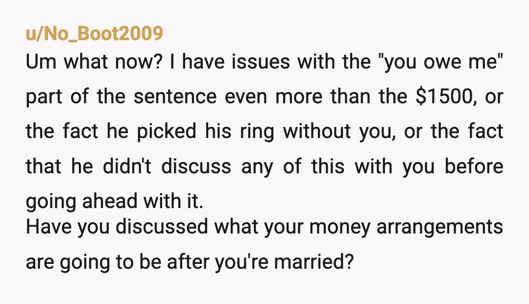 u/LlamaMama56
NTBF Red flags.
His attitude and manipulation are big red flags.
Reconsider the whole relationship.
Something is not right here.