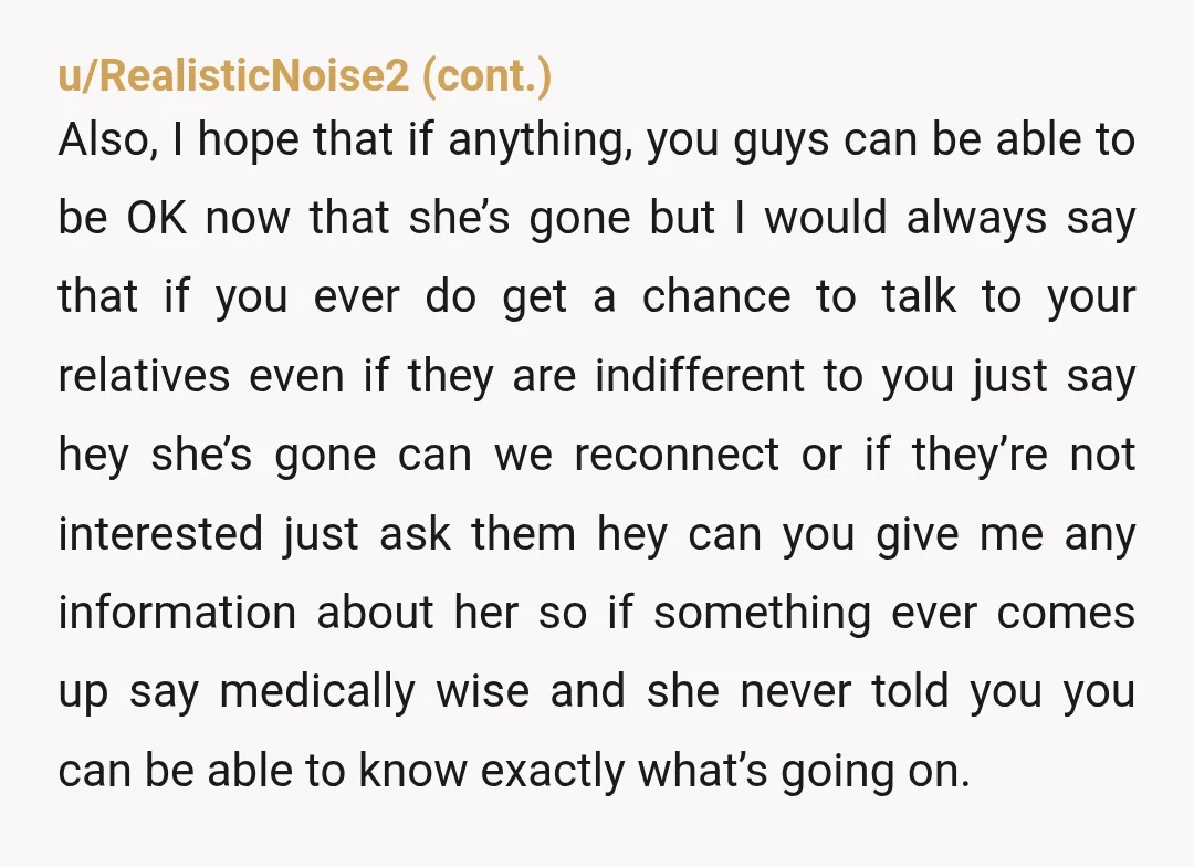u/Hyperion_Heathen Holy hell that was an absolute trip. I'm sorry sorry you and your sister had to go through all of that. You and your sister should take ancestry DNA...