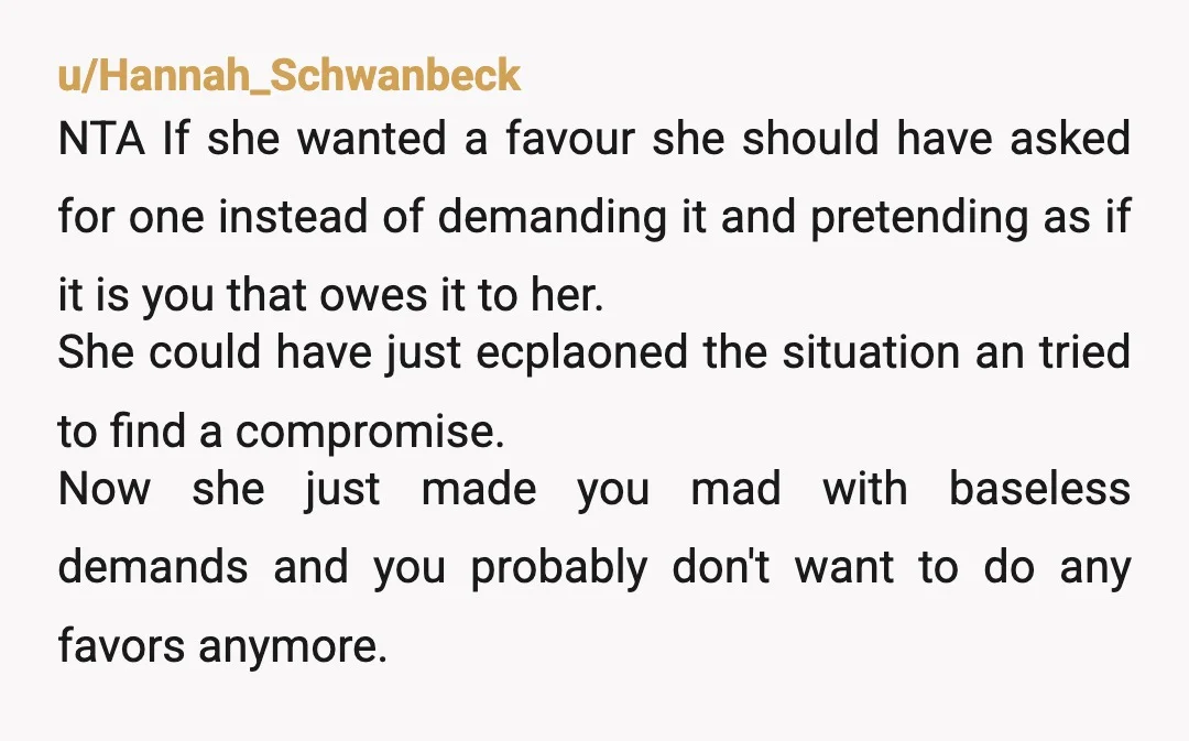 u/taewongun1895 If she expected you out of the apartment during his visit, she should have included you in the planning. You will be on vacation in August, so his visit...