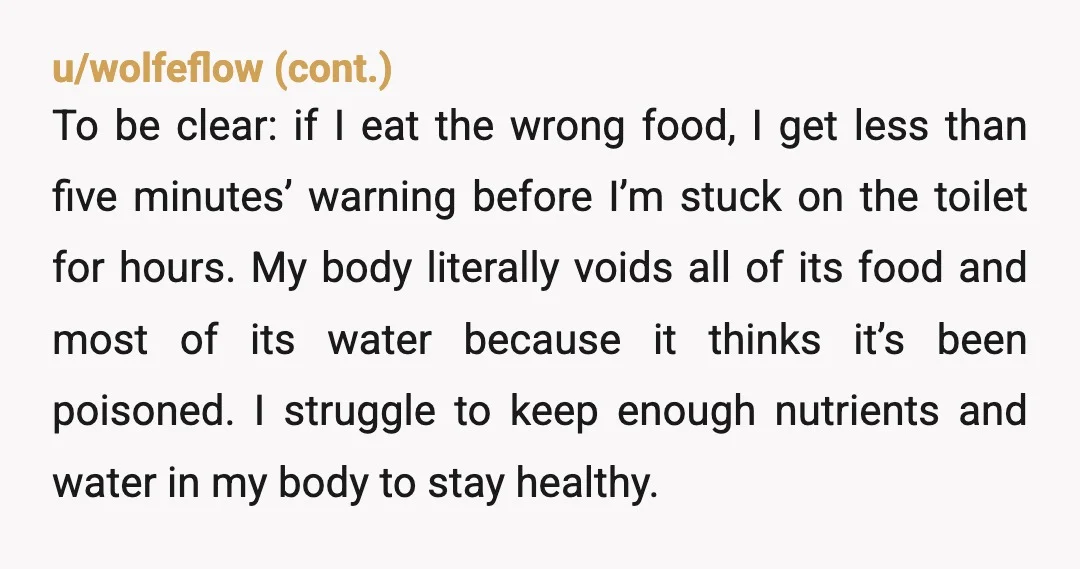 u/Pur1wise Tampering with your food isn’t a joke. It’s assault. You need to start referring to it as ‘you committed assault by tampering with my food.’ If you have to...