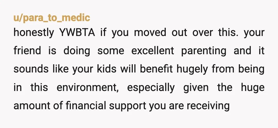 u/RulzRRulz613
Are the people saying yall should move offering you a place to stay….. or just talking?
