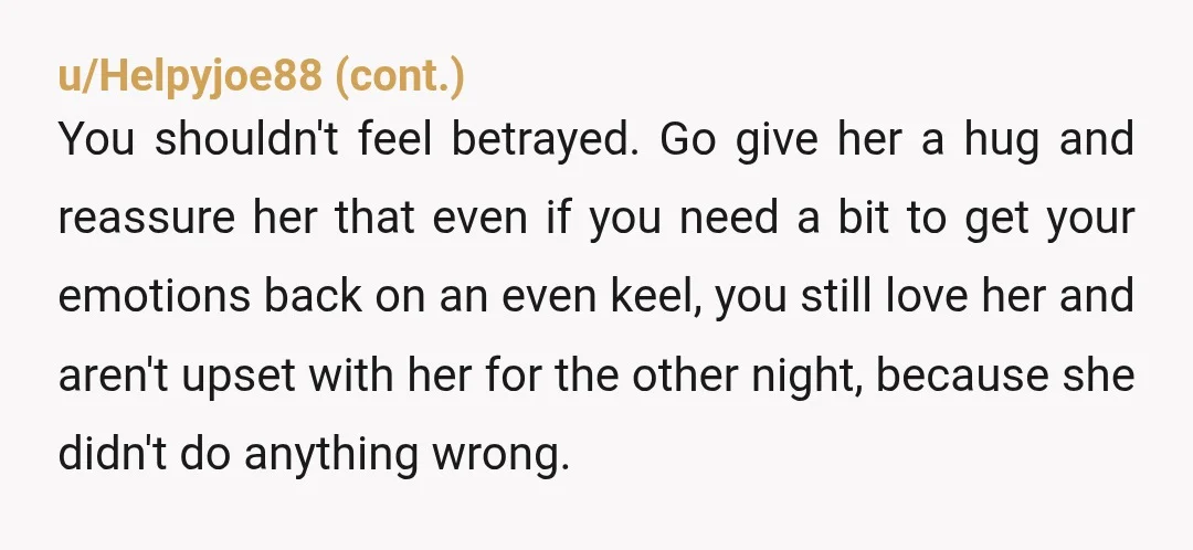 u/Dragneel_Fullbuster NOR, take some time and then talk to her when you have a clearer head. Hiding something like that from your spouse is a tad eye brow raising but...