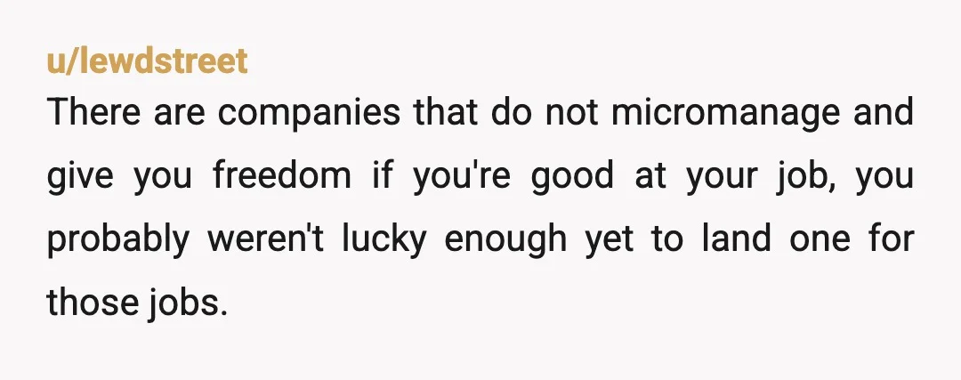 u/Charakada
Start your own business.
Set your own hours and policies.
You absolutely can have your own little business.
Do it.