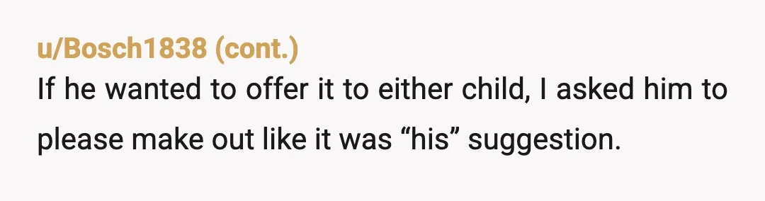 u/bertbonz2 You really need to file a police report. What if she files a report saying that you or your wife were the ones who hit your bonus son (and...
