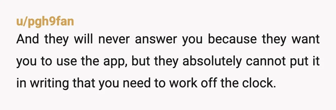 u/pgh9fan And they will never answer you because they want you to use the app, but they absolutely cannot put it in writing that you need to work off the...