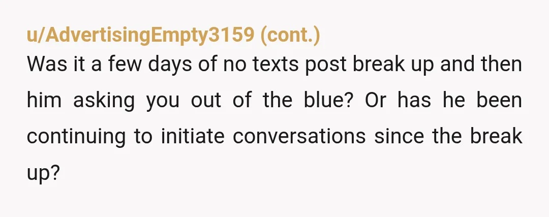 u/maybe-an-ai
NTA
I think your best play is to put some more distance between the two of you.