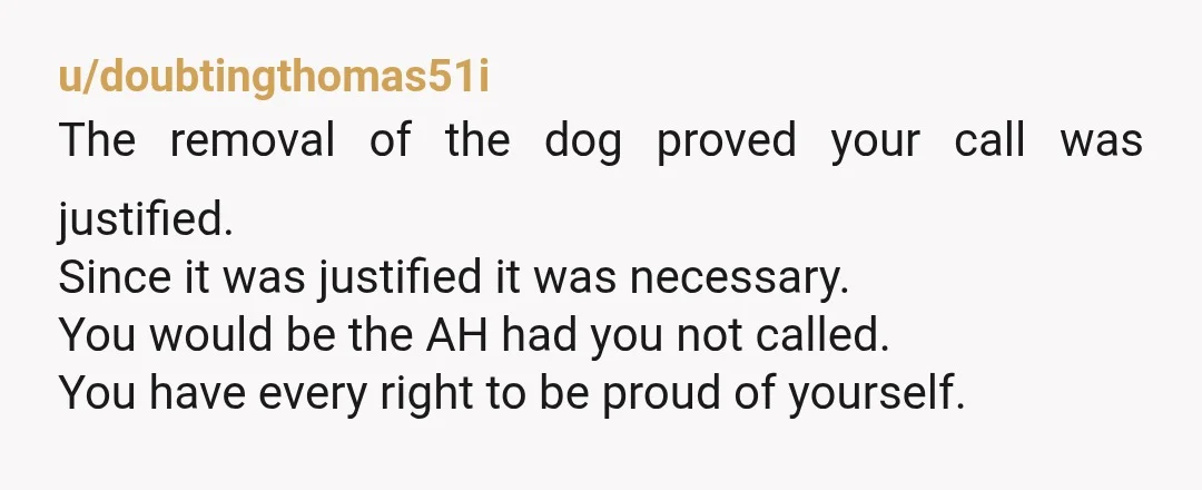 u/Ninja_Squirrel_Army NTA and take special note of the people in your life that said you should have minded your business. They are NOT safe people if they feel that you...