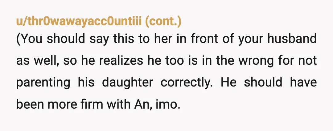 How do I break the news to An without it sounding like an ultimatum of "abort or I'll stop paying school"? See above.
