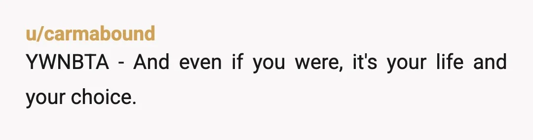 u/sadandspooky NTA even a little bit. I actually love this. I actually know a few married couples who chose an entirely new surname together and both changed their last names...