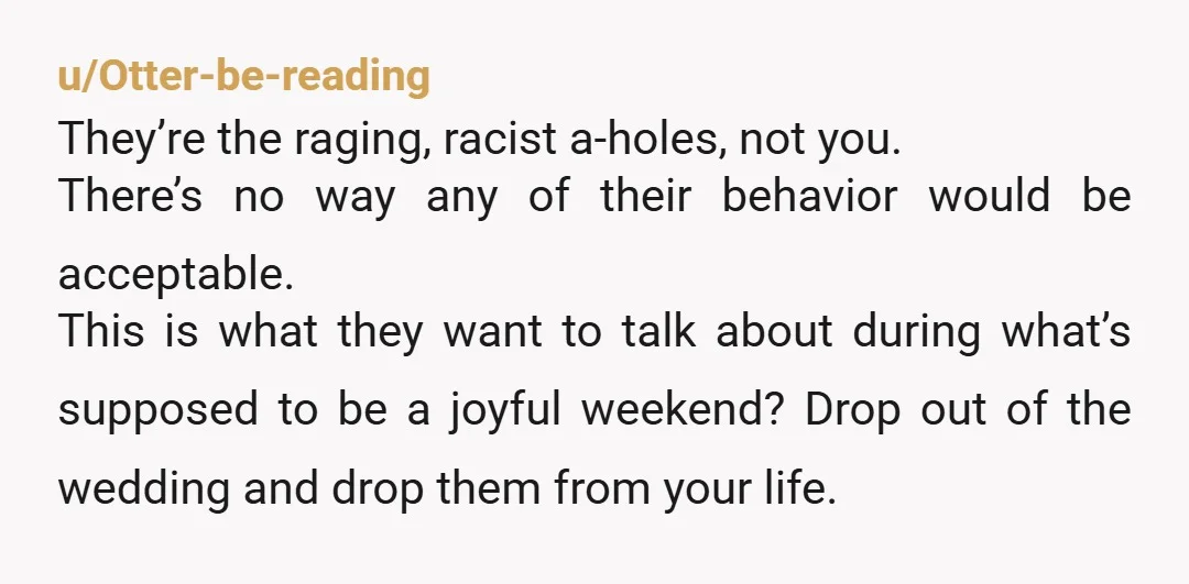u/firefly232 The anti-semitism and holocaust jokes are beyond the pale. They knew what they were doing and chose to double down. The racism is weird too, they have to know...