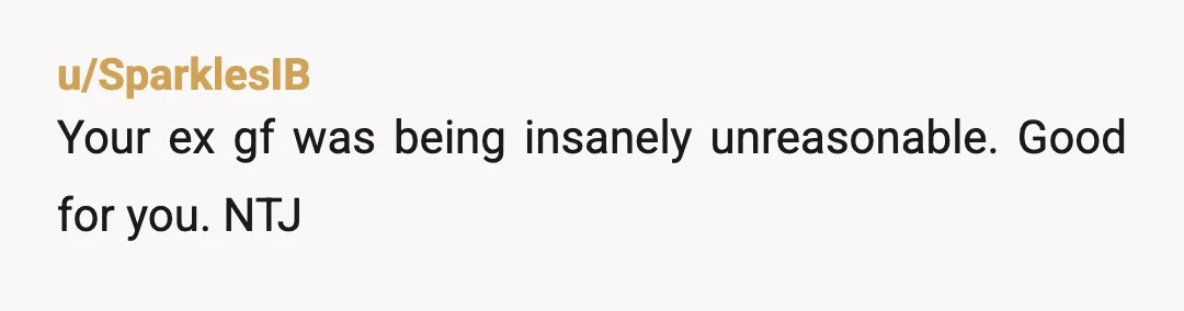 u/DungeonMooses No one is really wrong here. It makes sense for you to be helpful and kind after you literally offered that, but she has every right to feel like...