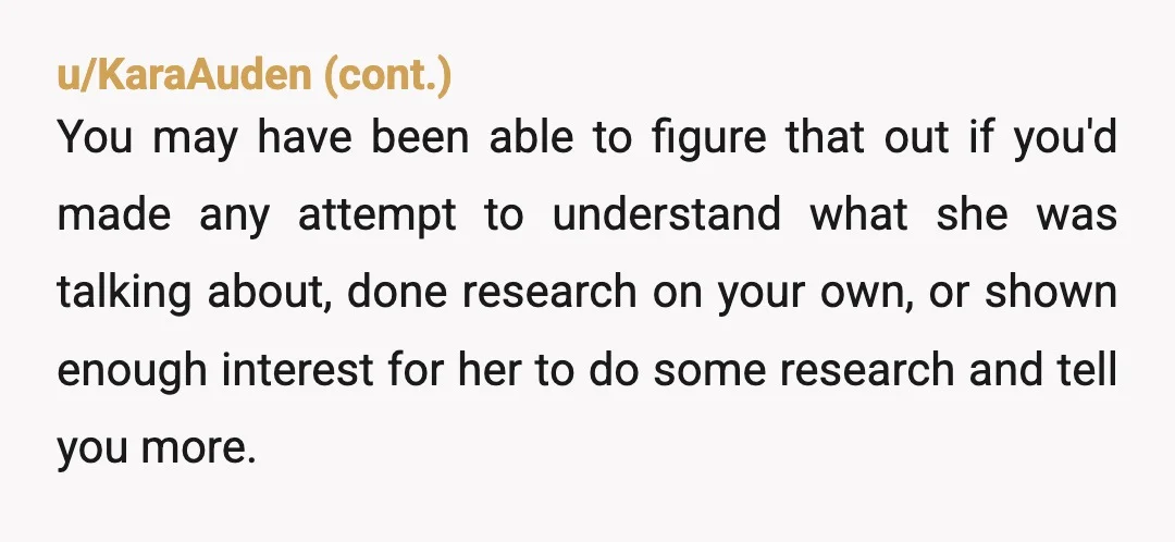 u/Ko-jo-te
Well, there was scientific news about that.
She's technically right that this seems to become a possibility.
Untested, but plausible.
So ... there's that.
You may be TA.