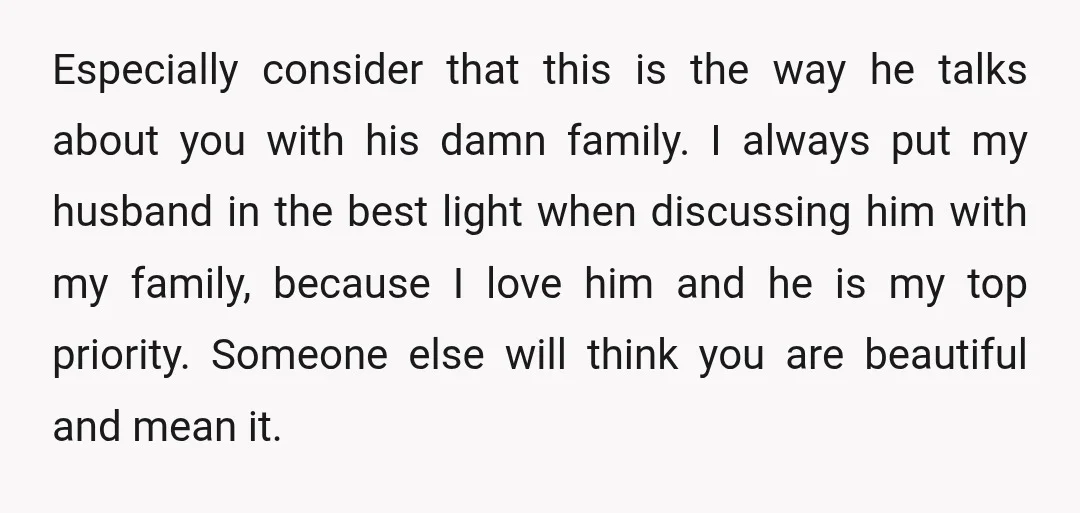 u/OptimismByFire I would be crying my eyes out if I read that convo. I don't know if therapy is needed, or if you should break up, but I hope that...