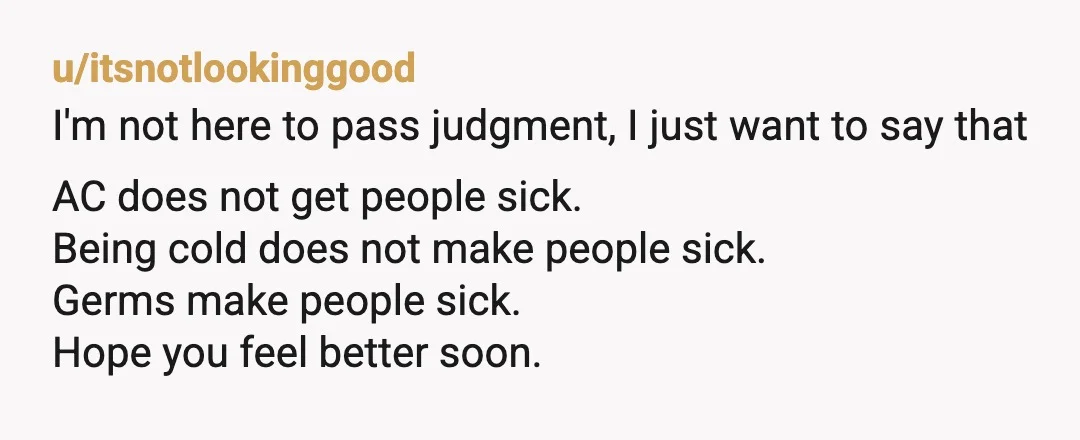 u/Swimming_Director_50 But...you felt well enough to put all this in Reddit? I'm going to be a dissenter from the average opinion, but personally, if you're well enough to write this...