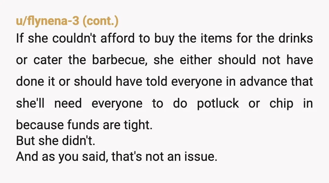u/Wolf-Pack85 Honestly, NTA sounds like no mention of payment was done before hand, and just sprung on you. It doesn’t even matter how much you had to drink or eat,...