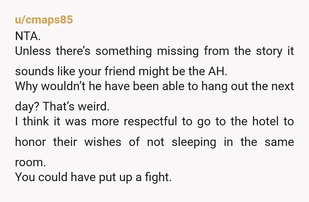u/SnooPets8873 NTA there are just some people who are unreasonable and take any disagreement personally even when no disrespect is intended. They want to be keep their inner narrative that...