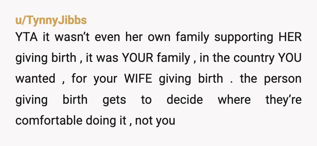 u/Ok-Delivery-1444
The kid could have had automatic Canadian citizenship and you didn’t do that? On top of that you unilaterally overrode your wife’s wishes.
YTA at multiple levels.
