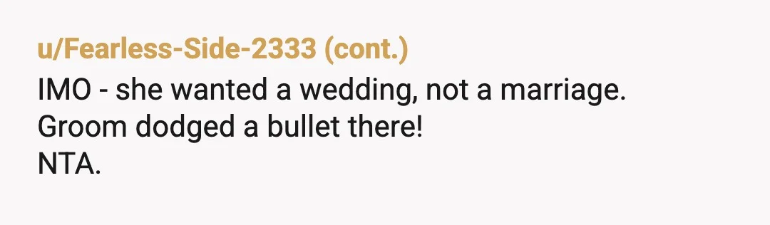 u/Sensitive-Club-6427 NTA This person is not a real friend. You are broke, no need to be buying new clothes and gifts. Bride to be says, “black tie,” but it is...